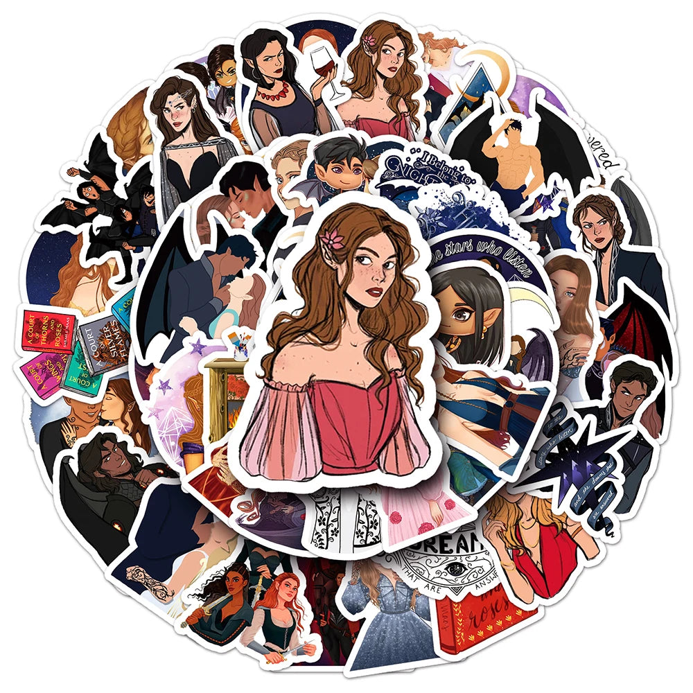 10/30/50pcs stickers Acotar