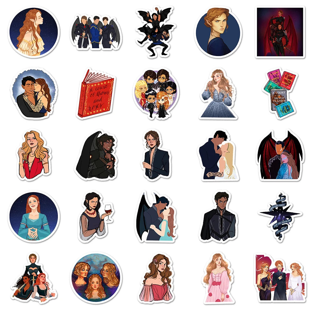 10/30/50pcs stickers Acotar